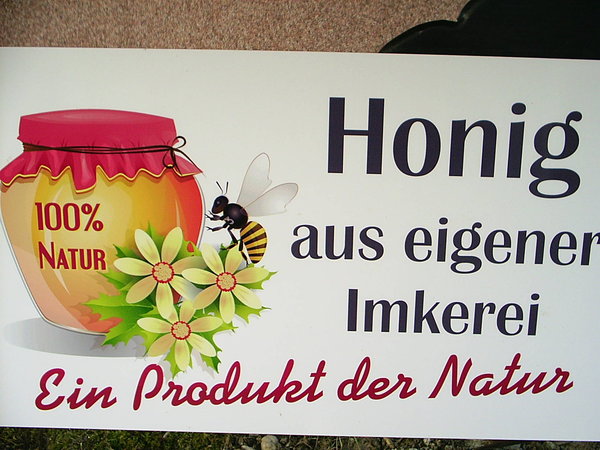 Heidelbeer-Kratzbeer-Holunder Fruchtaufstrich mit Bienenhonig 400g Glas