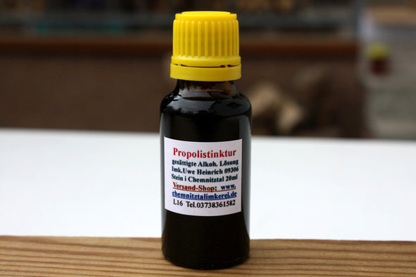 Bienenkittharz 50% Propolis in alkoholischer Lösung 20ml Tropfflasche